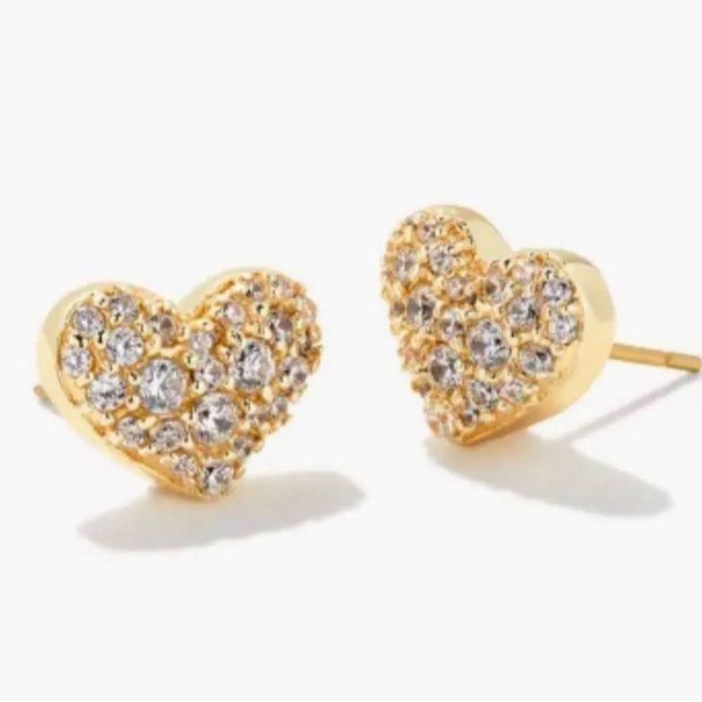 Kendra Scott heart earrings